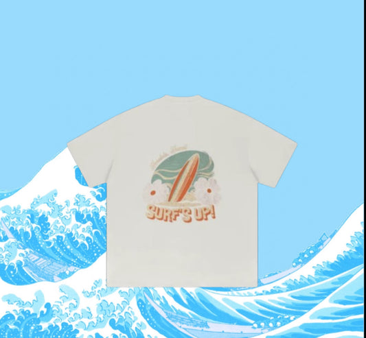 Short sleeve Tee-Shirt (Surfs Up) Haze